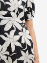 Desigual Desigual Nashville fehér-fekete női virágos ruha Desigual Nashville fehér-fekete női virágos ruha