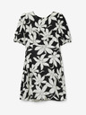 Desigual Desigual Nashville fehér-fekete női virágos ruha Desigual Nashville fehér-fekete női virágos ruha