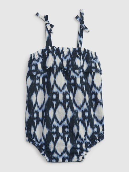 GAP Baby len mintás body GAP