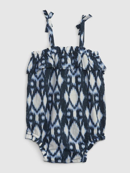 GAP Baby len mintás body GAP