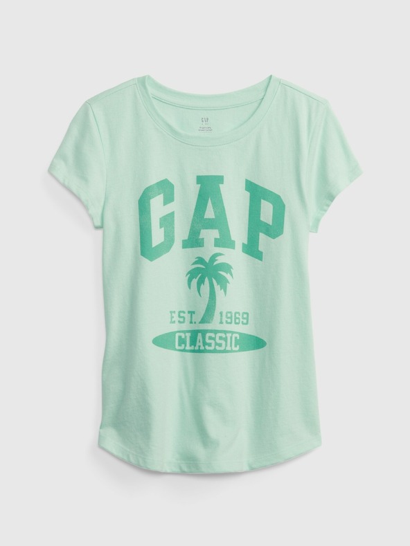 GAP Gyerek organic póló logó GAP