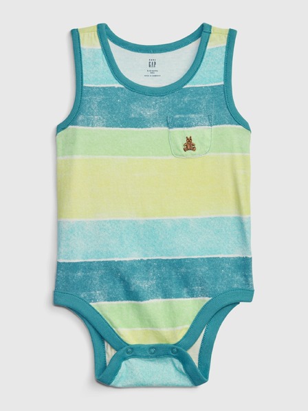 GAP Baby csíkos body Brannan GAP