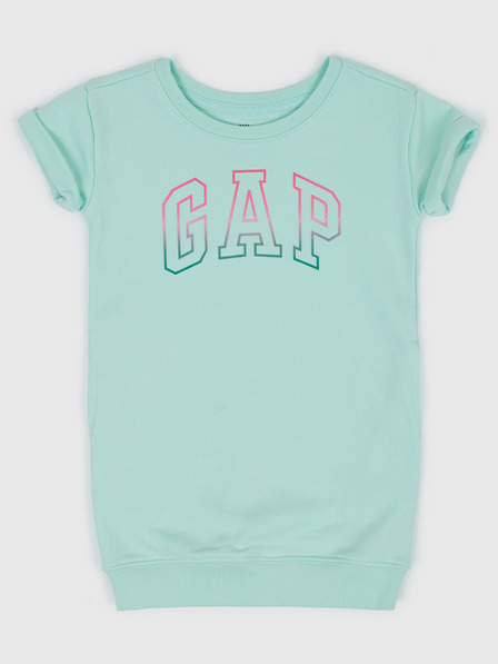 GAP Baby mikinás ruha logóval GAP