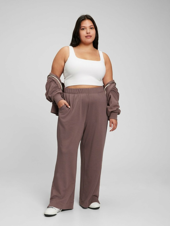 GAP Széles straight high rise melegítő nadrág GAP