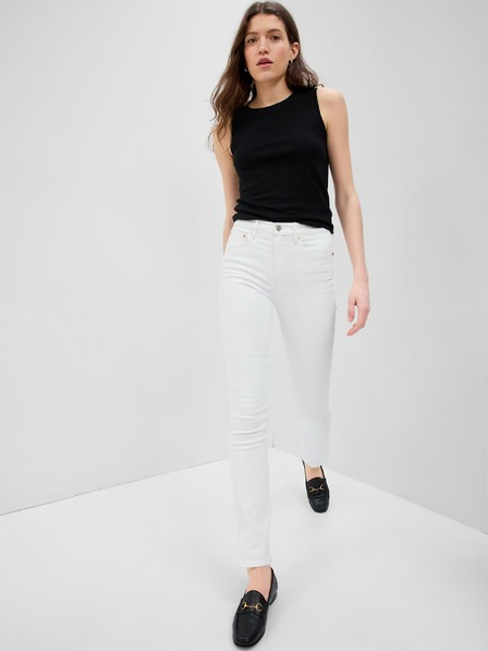 GAP Nadrágok slim High Rise Vintage GAP