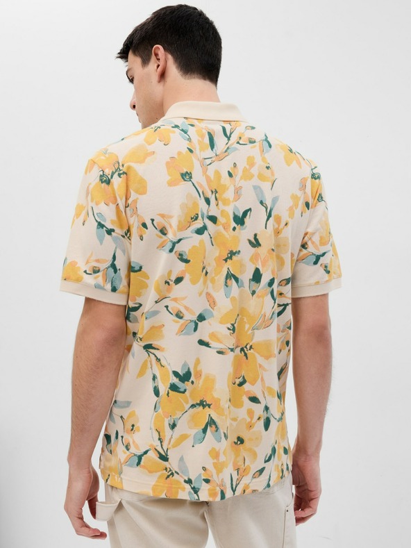 GAP Mintás pique polo póló GAP