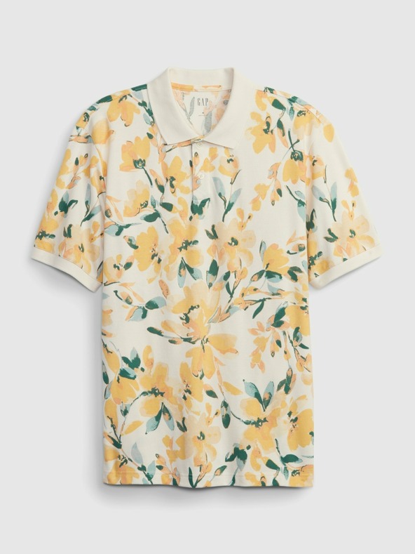 GAP Mintás pique polo póló GAP