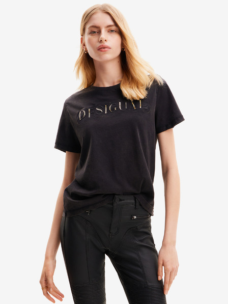 Desigual Fekete Desigual Dublin női póló
