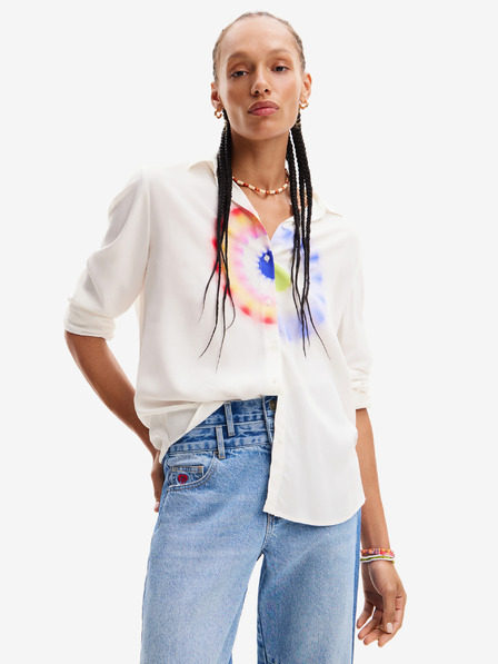 Desigual Fehér női Desigual Ohm póló