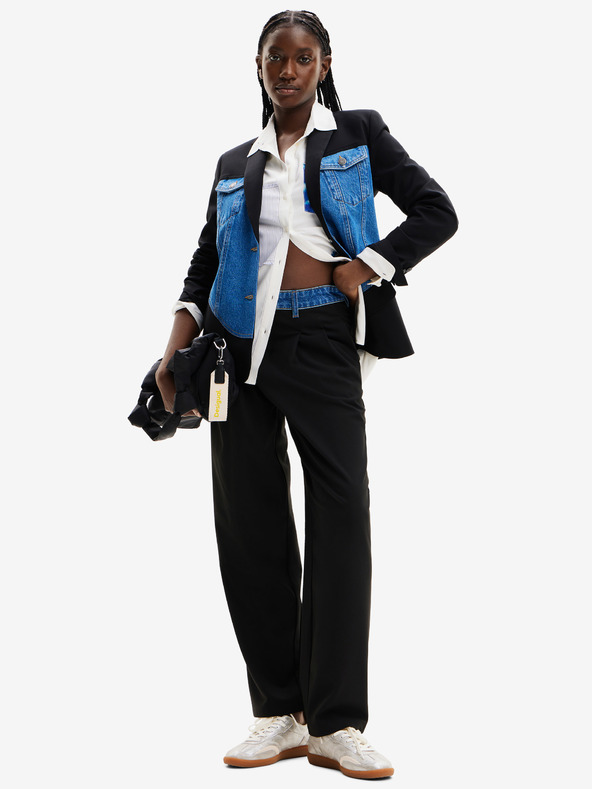 Desigual Fekete női Desigual Milan nadrág