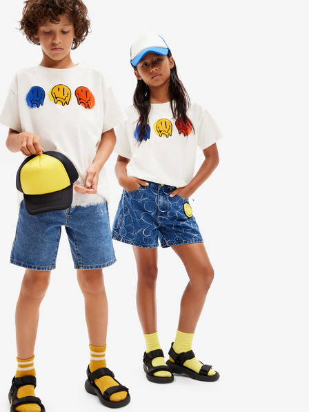 Desigual Fehér Desigual Asher gyerek póló