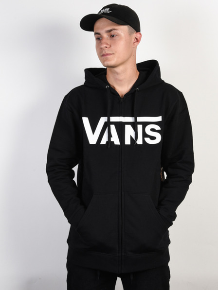Vans Fekete férfi kapucnis pulóver VANS