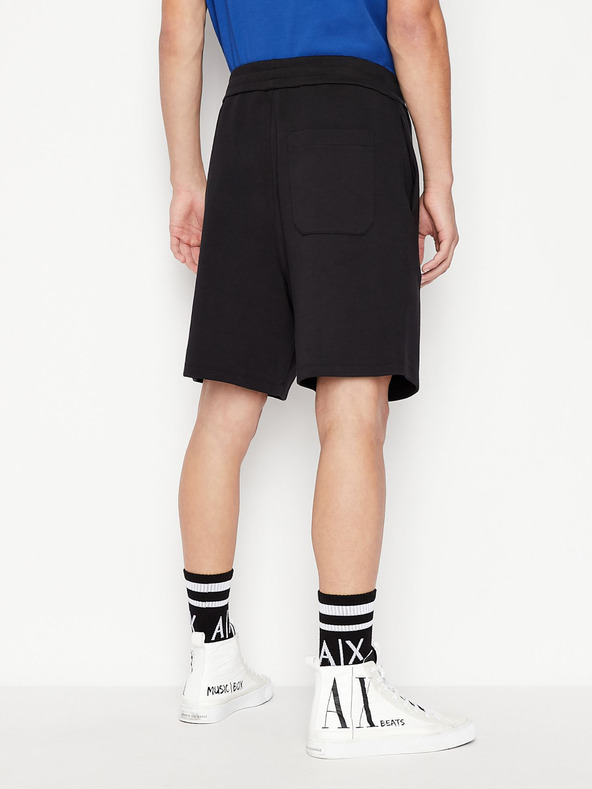 Armani Exchange Armani Exchange Férfi fekete melegítőnadrág