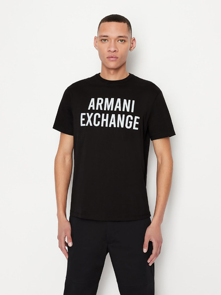 Armani Exchange Fekete férfi Armani Exchange póló