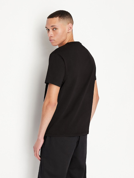 Armani Exchange Fekete férfi Armani Exchange póló