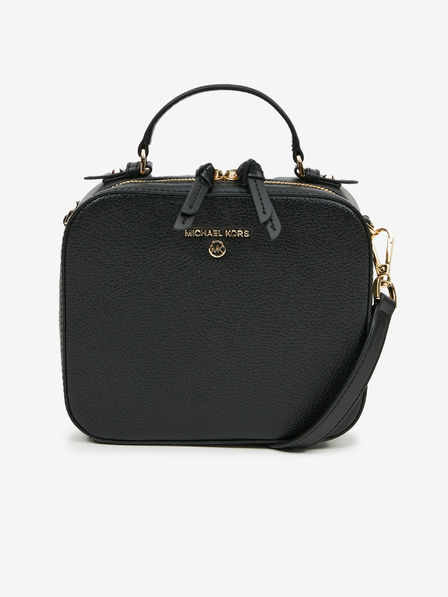 Michael Kors Fekete bőr kereszttáska Michael Kors Jet Set Charm kézitáska