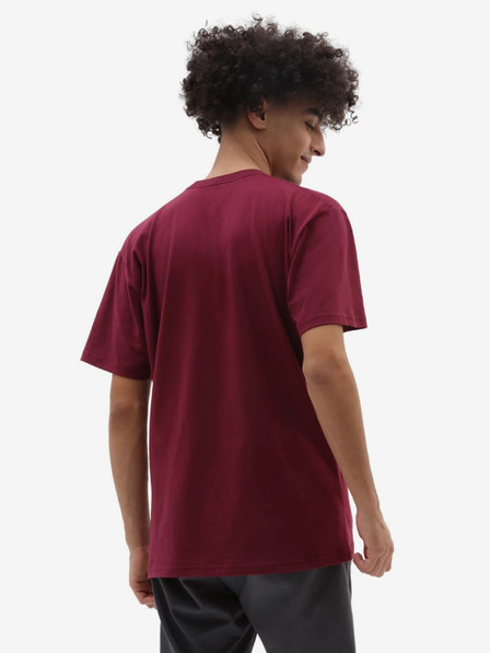 Vans Férfi bordó VANS póló