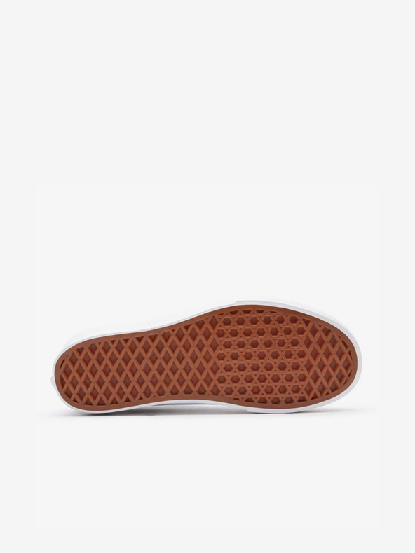 Vans Fekete szarvasbőr platform tornacipő VANS Old Skool