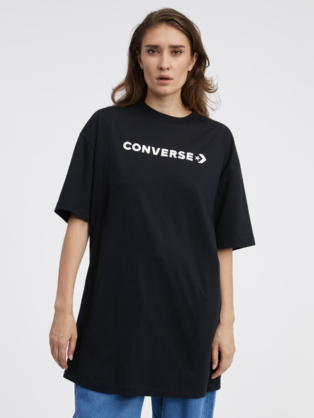 Converse Fekete női Converse túlméretezett póló