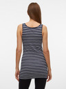 Vero Moda Kék-fehér női csíkos basic páncélos top Vero Moda Maxi
