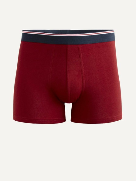 Celio Piros férfi boxeralsó Celio Mike