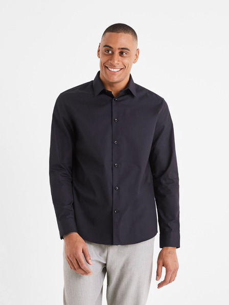 Celio Fekete férfi formaruhás póló Celio Varegu