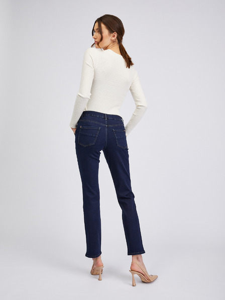 Orsay ORSAY sötétkék straight fit női farmer