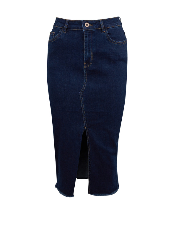 Orsay ORSAY sötétkék női farmer ceruzaszoknya