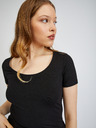 Orsay Fekete basic női póló ORSAY