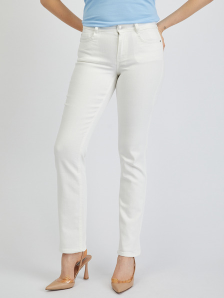 Orsay ORSAY fehér straight fit női farmer