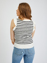 Orsay ORSAY fekete-fehér női csíkos póló