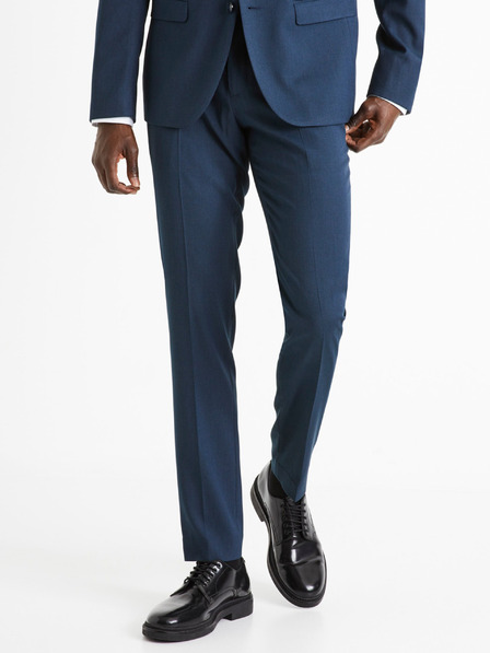 Celio Kék férfi öltönynadrág Celio Doarmure