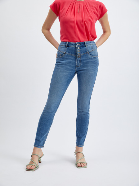 Orsay ORSAY kék női skinny fit farmer