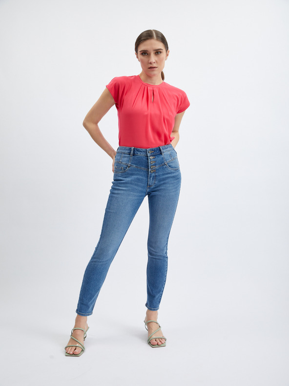 Orsay ORSAY kék skinny fit női farmer