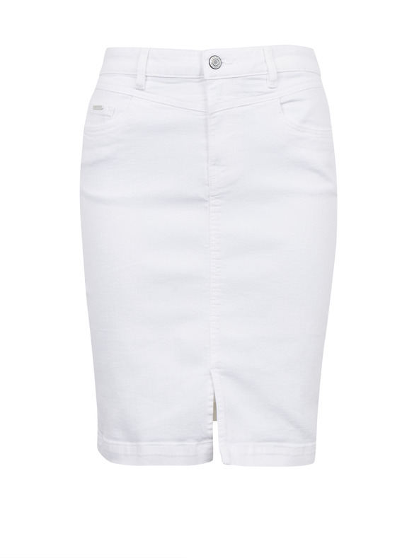 Orsay ORSAY fhér női farmerszoknya