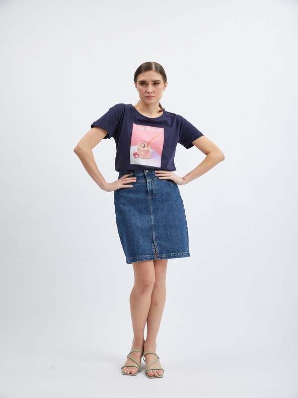 Orsay ORSAY kék női farmerszoknya