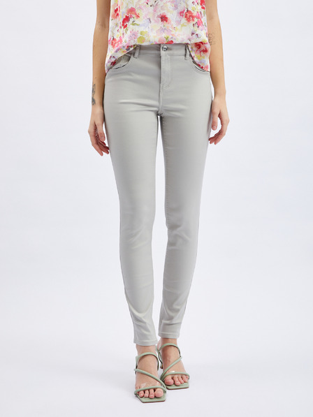 Orsay ORSAY világosszürke skinny fit női farmer