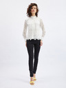 Orsay ORSAY fehér női blúz dekoratív részletekkel
