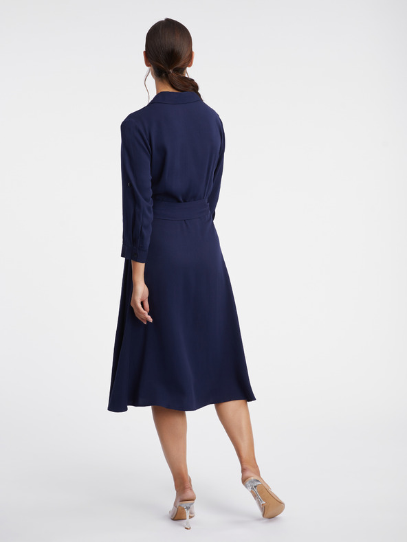 Orsay ORSAY sötétkék női midi ruha