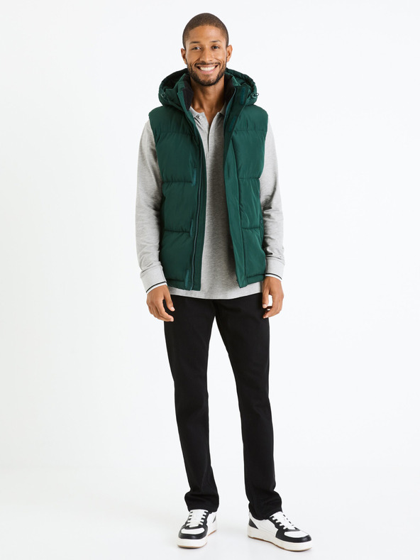 Celio Világosszürke férfi póló póló Celio Decoml