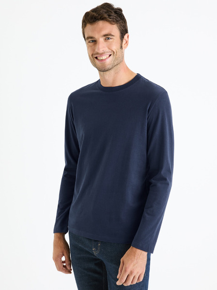 Celio Sötétkék férfi póló Celio Cesolaceml