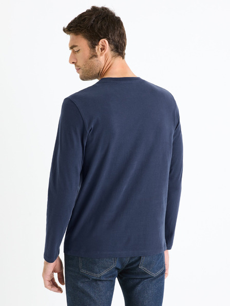 Celio Sötétkék férfi póló Celio Cesolaceml