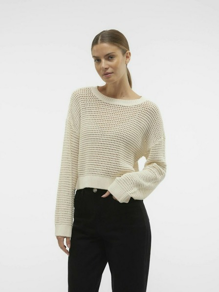 Vero Moda Vero Moda Madera Bézs női pulóver