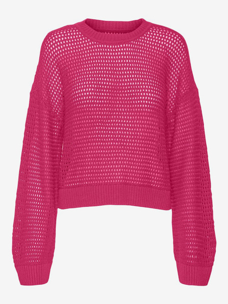 Vero Moda Sötét rózsaszín Női Vero Moda Madera pulóver