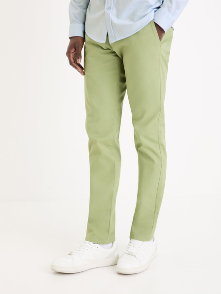 Celio Világoszöld férfi chino nadrág Celio Tocharles