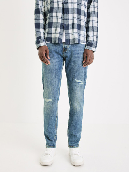 Celio Kék férfi szűk szabású farmer Celio Gostroy