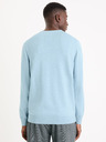 Celio Világoskék férfi basic pulóver Celio Decotonv