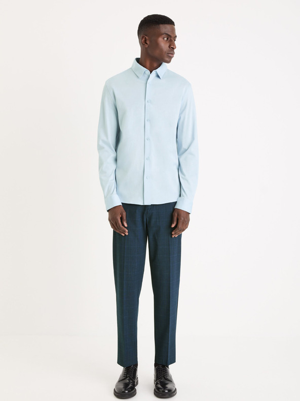 Celio Világoskék férfi póló Celio Vajersey