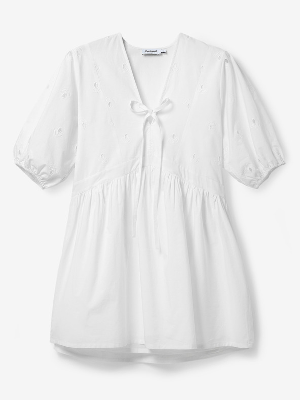 Desigual Fehér Desigual Lombard női mini ruha