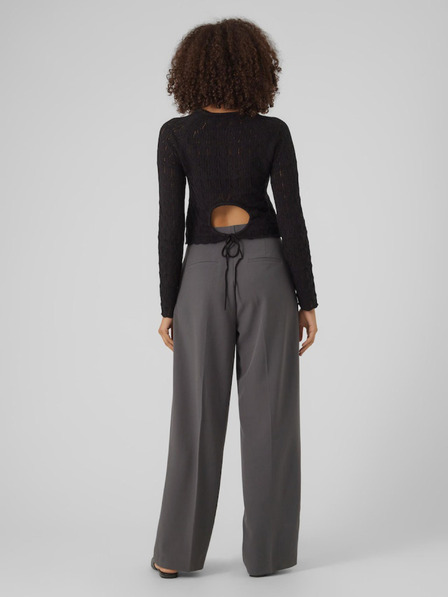 Vero Moda Fekete Női Vero Moda Fabienne pulóver